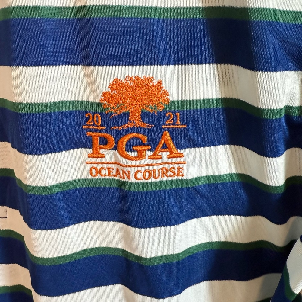 #531 POLO GOLF Ralph Lauren PGA 2021 Shirt size L - Picture 3 of 9
